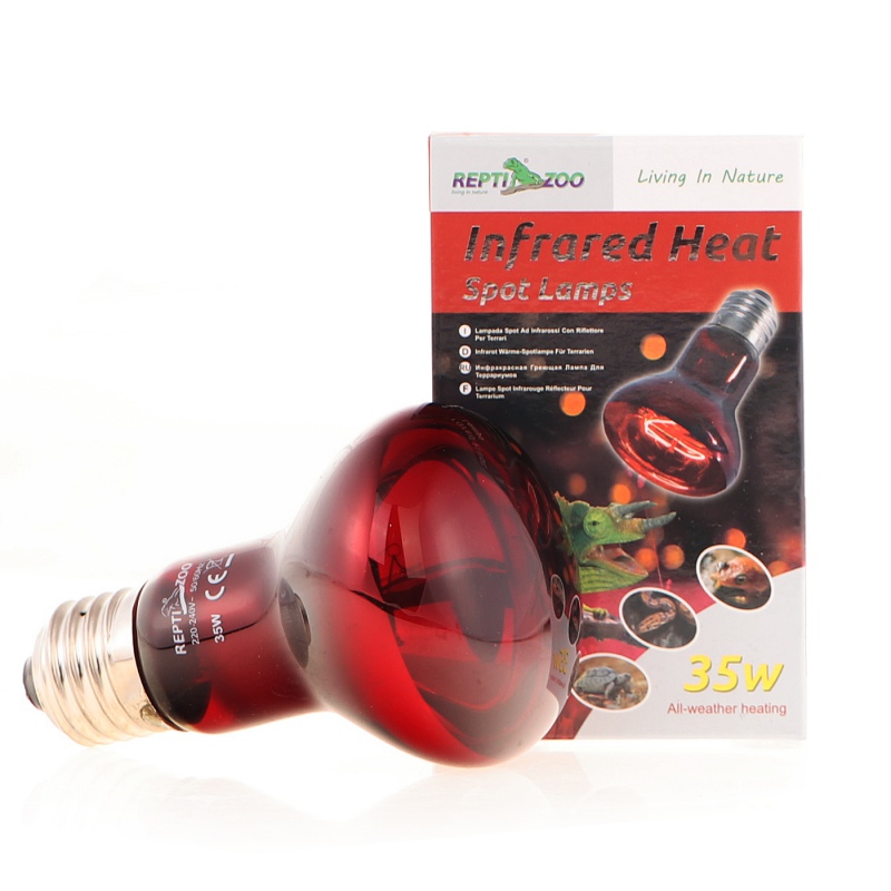 Repti-Zoo Infrared Heat 35W - infrared heating bulb